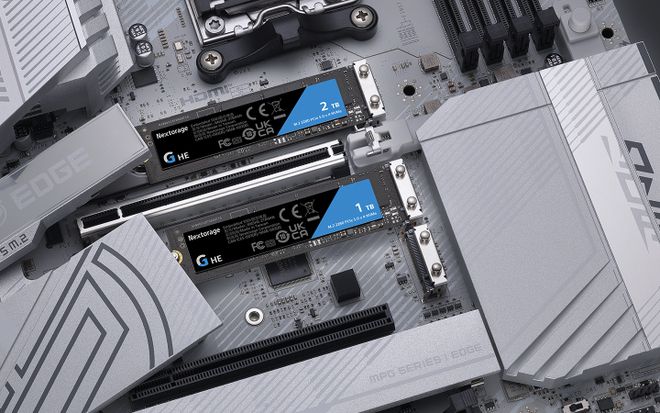 Nextorage推G系列HE PCIe 5.0 SSD 低功耗无缓存设计